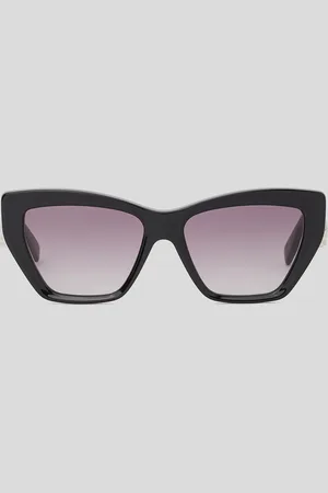 Karl Lagerfeld Sonnenbrille Mit Ausgeschnittener Karl Signatur, Frau, , Größe: L00