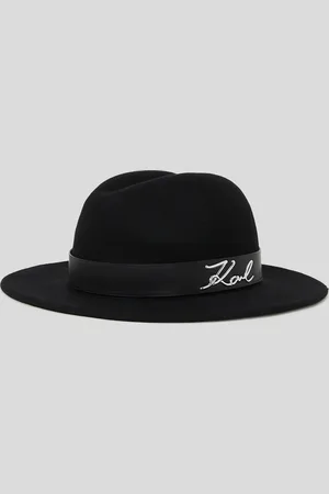Karl Lagerfeld K/signature fedora, Frau, , Größe: XS_M