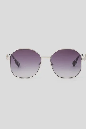 Karl Lagerfeld Sonnenbrille Mit Karl Signatur, Frau, , Größe: L00