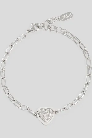 Karl Lagerfeld Pavé-anhänger-armband, Frau, , Größe: L00