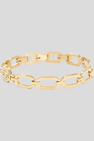 Karl Lagerfeld Karl Signature Pavé-kettenarmband, Frau, , Größe: L00