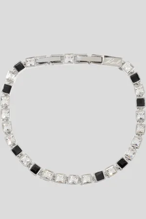 Karl Lagerfeld Kristall-armband, Frau, , Größe: L00