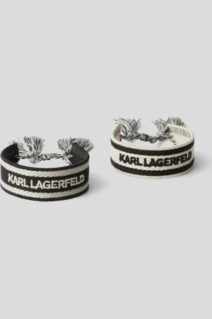 Karl Lagerfeld K/essential Geflochtenes Armband – 2er-set, Frau, , Größe: X00