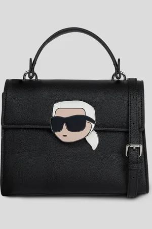 Karl Lagerfeld Ikon Genarbte Umhängetasche, Frau, , Größe: X00