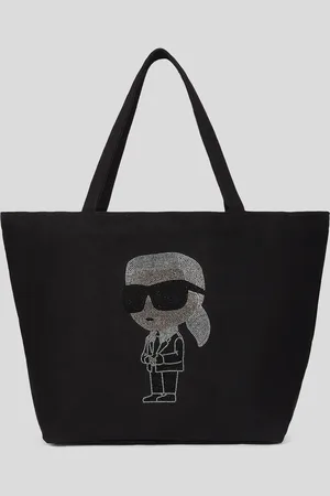 Karl Lagerfeld Ikon Shopper Mit Strass, Frau, , Größe: X00
