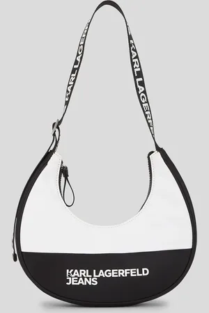 Karl Lagerfeld Halbmond-schultertasche Aus Nylon, Frau, , Größe: X00