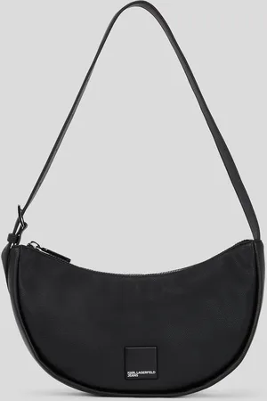 Karl Lagerfeld Klj Weiche Halbmond-schultertasche Mit Box-logo, Frau, , Größe: X00