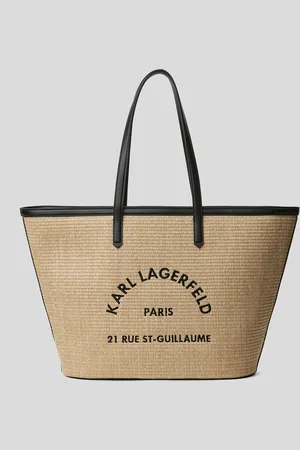 Karl Lagerfeld Rue St-guillaume Tote-bag Aus Bast, Frau, , Größe: X00