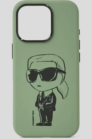 Karl Lagerfeld Ikon Schutzhülle Für Iphone 16 pro Mit Graffiti, Mann, , Größe: L00