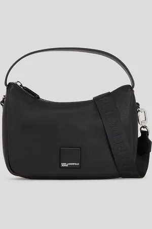 Karl Lagerfeld Klj Weiche Mini-hobo-tasche Mit Box-logo, Frau, , Größe: X00