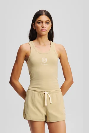 Karl Lagerfeld Hotel Karl Loungewear Tanktop, Frau, , Größe: XXS
