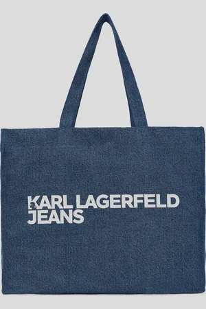 Karl Lagerfeld Denim-shopper Mit Klj-logo, Frau, , Größe: X00
