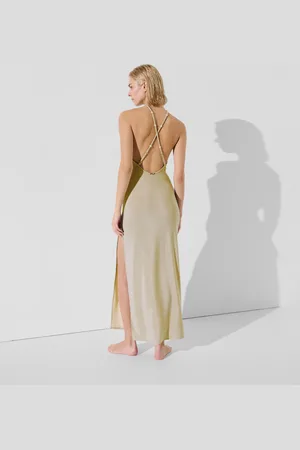 Karl Lagerfeld Schimmerndes Strandkleid, Frau, , Größe: XXS