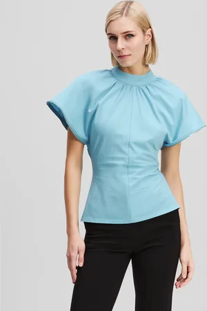 Karl Lagerfeld T-shirt Mit Reissverschluss, Frau, , Größe: XXS