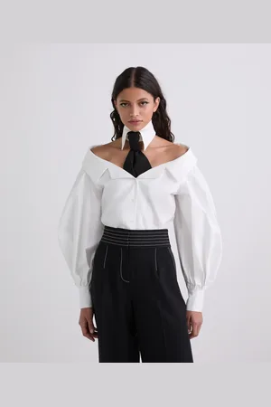 Karl Lagerfeld Schulterfreies Hemd, Frau, , Größe: X38