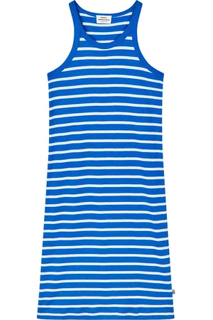 Mads Norgaard Kleid - Rib - Carna - Surf Das Web/Vanilla Ice - - 12 Jahre (152) - Kleider