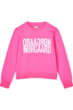 Mads Norgaard Sweatshirt - Talinka - Knockout Pink m. Logo - - 8 Jahre (128) - Sweatshirts
