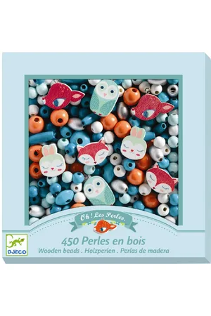 Djeco Perlen - 450 st. - Kleine Tier - - One Size - Perlen