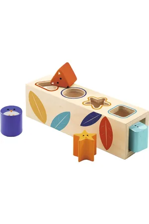 Djeco Formensortierbox - Boita Basic - - One Size - Steckspiele