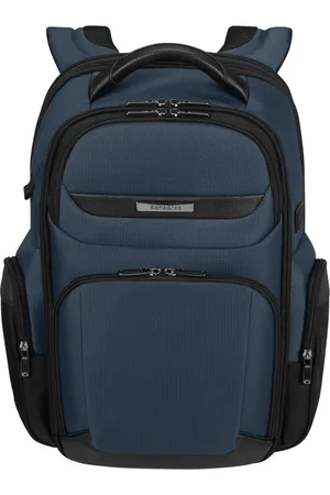 Samsonite Pro-DLX 6 Laptoprucksack 15.6 Zoll erweiterbar Blue