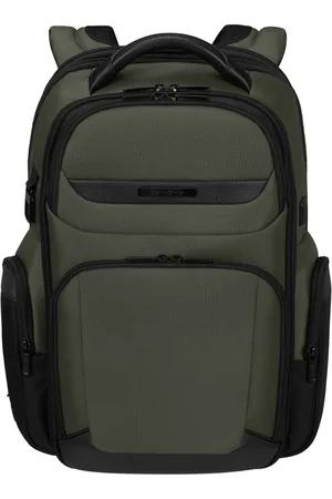 Samsonite Pro-DLX 6 Laptoprucksack 15.6 Zoll erweiterbar Green