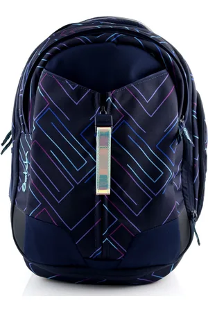 Satch Match Schulrucksack Purple Laser