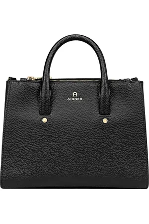Aigner Ivy Handtasche M Schwarz/Gold