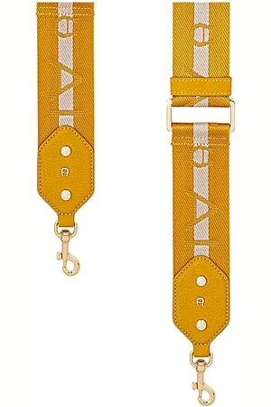 Aigner Textil Schulterriemen Logo Tanned Yellow