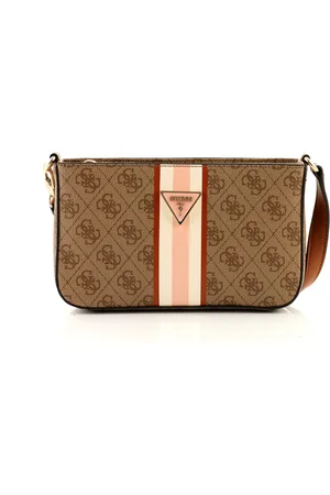 Guess Noelle Crossbody Mini Latte Logo