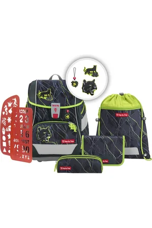 STEP BY STEP 2in1 Plus Schulrucksack-Set 6tlg. Danger Cat Chiko