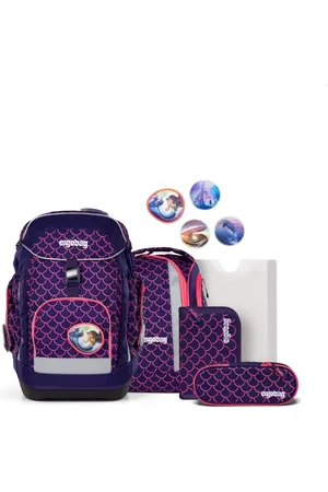 Ergobag Maxi Schulrucksack Set 6tlg. PerlentauchBär