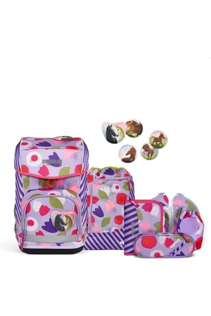 Ergobag Cubo Light Schulrucksack Set 6tlg. Blütenzaubär