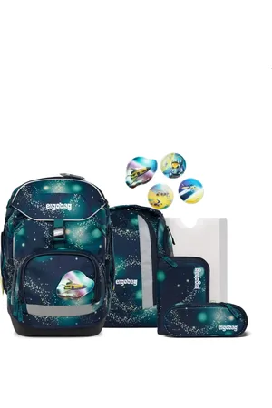 Ergobag Pack RaumfahrBär 6tlg.-Schulrucksack-Set