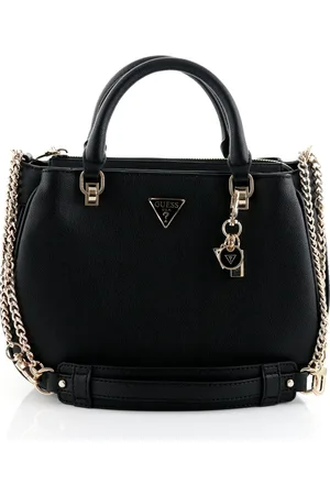 Guess Fedora Handtasche mit Riemen Black
