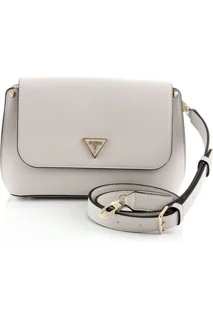 Guess Meridian Überschlagtasche Ivory