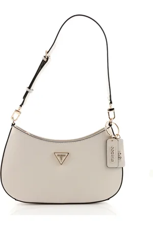 Guess Noelle Saffiano RV-Tasche Bone