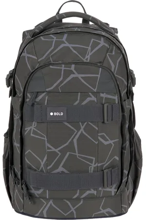 LÄSSIG Bold Origin Schulrucksack Edges Grey