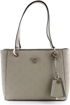 Guess Jena Girlfriend Shopper Taupe Logo