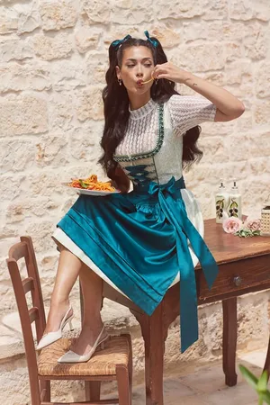 KRÜGER Dirndl Pistacchio (60cm)