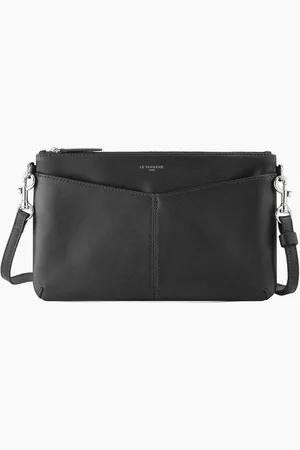 Le Tanneur Kleine Handtasche Charlotte aus Glattleder mit Reißverschluss und abnehmbarem Tragriemen