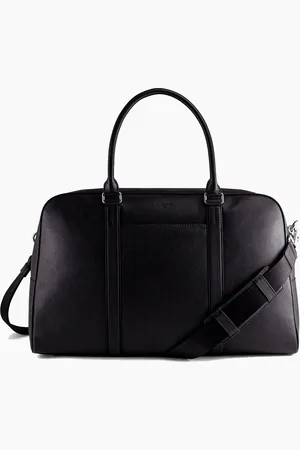 Le Tanneur 48-h-Reisetasche Charles aus genarbtem Leder