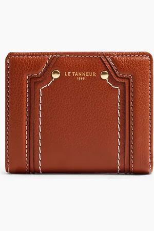 Le Tanneur Kleine Geldbörse Ella aus genarbtem Leder