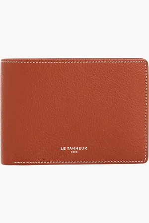 Le Tanneur 2-teilige Klappgeldbörse Emile aus genarbtem Leder