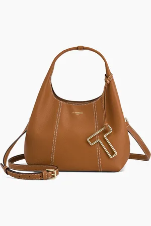 Le Tanneur Kleine Handtasche Juliette aus genarbtem Leder