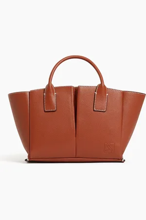 Le Tanneur Kleine Handtasche Elena aus genarbtem Leder