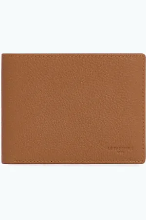 Le Tanneur 2-teilige Klappgeldbörse aus genarbtem Leder