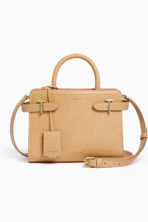 Le Tanneur Kleine Handtasche Emilie aus genarbtem Leder mit Trageriemen