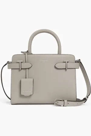 Le Tanneur Kleine Handtasche Emilie aus genarbtem Leder mit Trageriemen