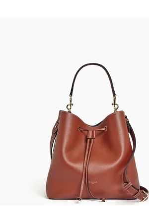 Le Tanneur Große Bucket Bag Louise aus genarbtem Leder
