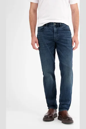 Lerros BAXTER Herrenjeans, 5-Pocket-Style, RELAXED FIT, Gerader Beinverlauf